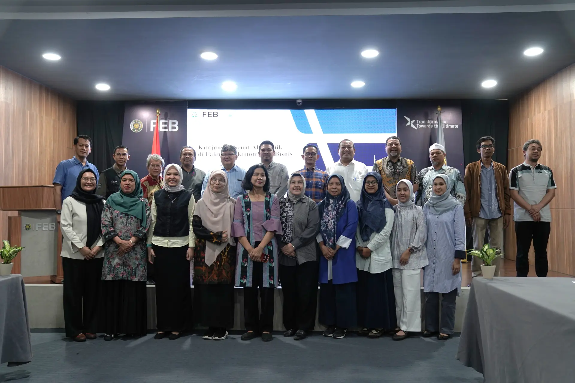 Senat Akademik USU Kunjungi FEB, Bahas Penguatan Komunikasi dan Pengembangan Akademik